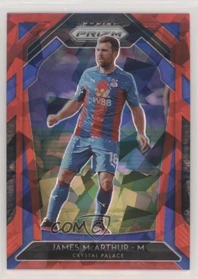 2020-21 Panini Prizm Premier League Retail Red Ice Prizm James McArthur #68 - Image 1 of 2