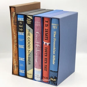 Novels Bundle: Why The Caged Bird Sings, Black Tulip (6v.) - Folio Society - VGC - Imagen 1 de 21