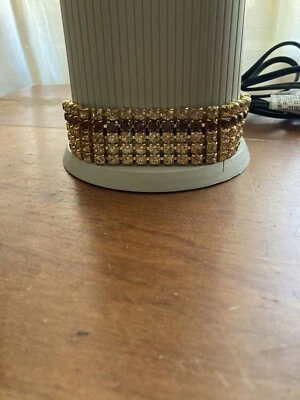 Gargantilla de cristal de Swarovski Tarina Tarantino vintage años 90 RARA en tono dorado Foto 1 de 4