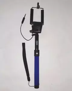 Selfie Stick Extendable Handheld Black Monopod Camera Pole iPhone Samsung HTC LG - Picture 1 of 5