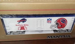 Buffalo Bills HO scale boxcar Mantua Train NFL super bowl express Josh Allen - Picture 1 of 4