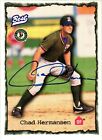 Chad Hermansen #13 Signed 1997 Best Auto Series Rookie Rc Card Pirates Auto