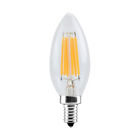 E14 6w Edison Filament Retro Led Light Flame Bulb Lamp Chandelier