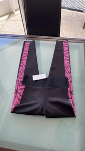 Leggings Ultracor Nero Rosa Medio, Celeste Alta Vita - Foto 1 di 5