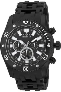 Reloj cronógrafo Invicta para hombre 50 mm Sea Spider cuarzo esfera negra 14862 - Imagen 1 de 6