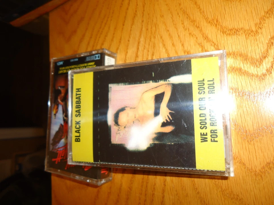 Black Sabbath *We Sold Our Soul For Rock N Roll -cassette tape MINT *CSLNEMS5010 - Image 1 of 2