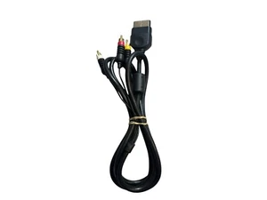 Official Microsoft Original Xbox AV lead - Composite Cable - Picture 1 of 3