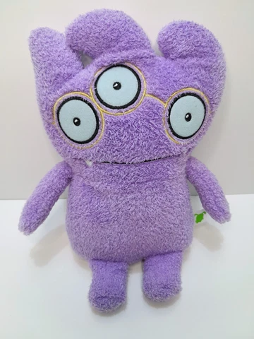 Hasbro Ugly Dolls Hugs and Headstands Tray Purple Plush 9 inch Stuffed Toy Cover