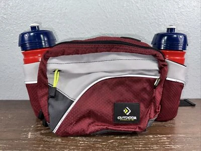 Riñonera cinturón Mojave productos para exteriores + (2) botellas de agua para ciclismo EE. UU. Foto 1 de 4