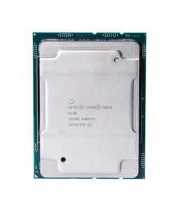 Intel Xeon Gold 6136 | Processeur 12 cœurs 3,00 GHz | LGA3647 | SR3B2 | Processeur serveur - Photo 1/1