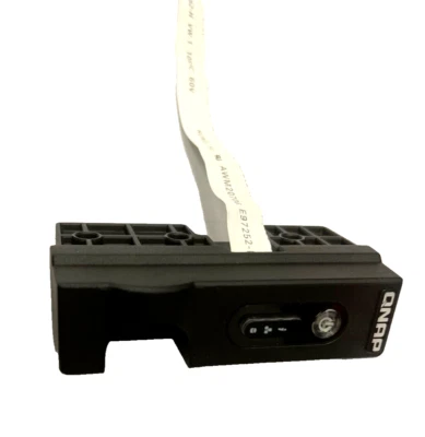 QNAP TS-1263U-RP SIDE POWER BUTTON & CABLE E97252-H - Image 1 of 4