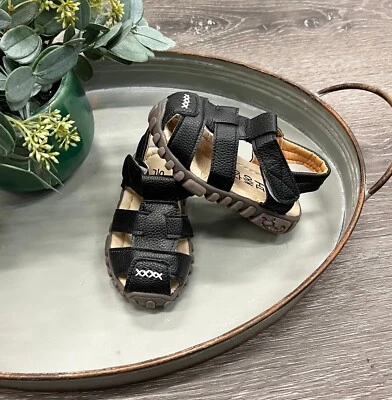 Sandalias Boutique Negras Niño Pequeño Talla 9 Nuevas Foto 1 de 2