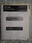 Kenwood dp-460 service manual original repair book stereo cd player 49 pages