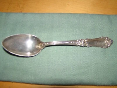 REED & BARTON PLATA ESTERLINA LA MARQUISE OVALADA SOPA POSTRE CUCHARA SIN MONOGRAMA Foto 1 de 2