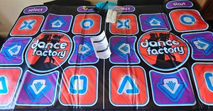 Dance Dance Factory Dance Pad Dance Mat Platinum 2 jugadores 2 controladores - Imagen 1 de 3
