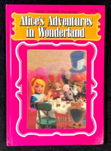 ALICE'S ADVENTURES IN WONDERLAND ~ lenticular Giant 3D board book, Japan, VG - Bild 1 von 6