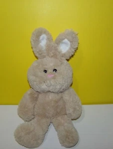 2015 Animal Adventure Sweet Sprouts Tan Bunny Pink Nose Rabbit Brown Plush - Bild 1 von 2