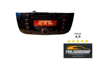 Radio Fiat Grande Punto 199 Radio F199FL Freigeschaltet EUR 7355014090 / 4400 - Bild 1 von 2