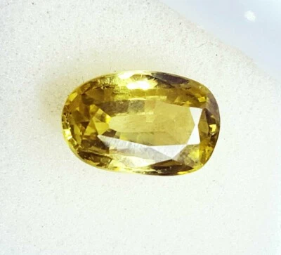 Loser Edelstein Natürlich Peridot Ovale Form Zertifiziert 7.90 Cts Mit Free Gift - Bild 1 von 4