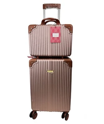 Puiche Tresor 2-Piece Carry-On Spinner and Cosmetic Toiletry Luggage Set - Image 1 of 4
