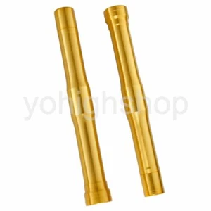 Motorcycle Front Outer Fork Tube For Honda CBR600RR 2007-2012 Gold 1 Pair 453mm - Picture 1 of 5