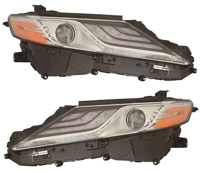 TOYOTA CAMRY 2018 2019 XLE RIGHT LEFT LED HEADLIGHTS HEAD LIGHTS LAMPS NEW PAIR - Изображение 1 из 3