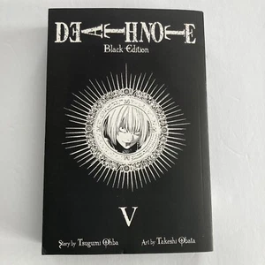 Death Note 5 (vol. 9-10) Black Edition: Tsugumi Ohba -Very Nice Used Condition - Picture 1 of 8