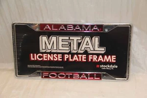 Alabama Football metal license plate frame #53083 chrome - stockdale - new - Picture 1 of 1