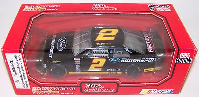 Racing Champions 1995 1:24 Rusty Wallace #2 Ford Motorsport Ford Thunderbird Foto 1 de 4