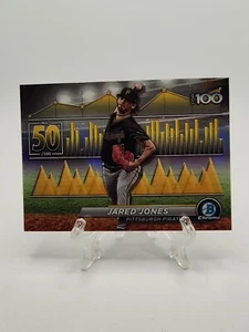 2024 Bowman JARED JONES Pittsburgh Pirates TOP PROSPECTS #50 - Picture 1 of 2