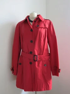 FUCHS SCHMITT Toller Trenchcoat Mantel Trench Frühjahr rot Gr. 44 *NEU* - Bild 1 von 14