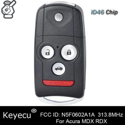 For 2007 2008 2009 2010 2011 2012 2013 Acura RDX MDX Car Remote Entry Key Fob Foto 1 de 4
