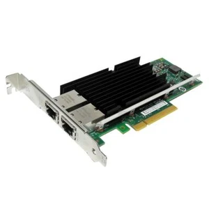 Intel X540-T2 Dual-Port 10Gb Ethernet PCI-Express x8 Converged Network Adapter - Afbeelding 1 van 3