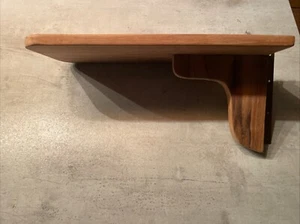 Strandkorb Seiten- Schwenktisch, Teakholz - Bild 1 von 2