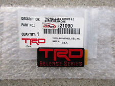 FITS: 2009 SCION TC TAILGATE TRD RELEASE SERIES EMBLEM BADGE OEM BRAND NEW