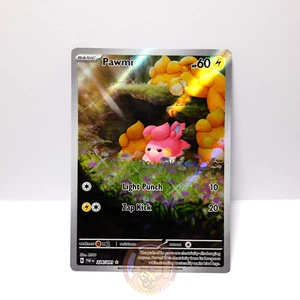 Paldean Fates - 226/091 Pawmi Illustration Rare Full Art Holo - NM - Bild 1 von 2