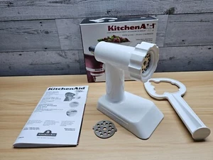 KITCHENAID STAND MIXER - FOOD GRINDER ATTACHMENT - WHITE - MODEL FGA - Picture 1 of 6