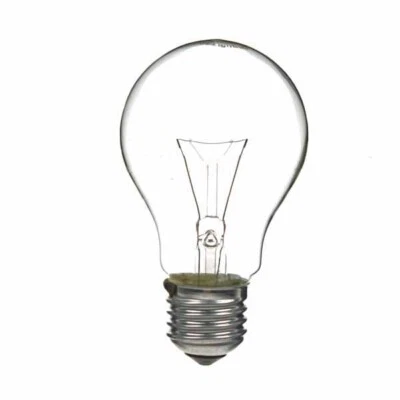 GLS Light Bulb 240V 15W E27 Clear - Image 1 of 2