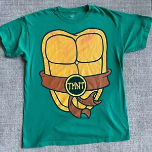 Teenage Mutant Ninja Turtles Shirt Large grün doppelseitige Grafik T-Shirt TMNT Herren - Bild 1 von 6