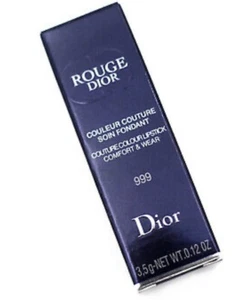 Christian Dior Rouge Lipcolor Lippenstift 999 Classic Red Deluxe Mini Size Neu in OVP - Bild 1 von 2