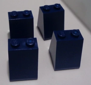 LEGO Parts & Pieces 3678 - 6144753 Slope 65 2x2x2 Earth Blue x4 - Picture 1 of 1