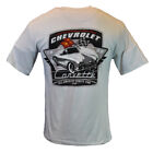 Chevrolet Corvette Men's T-shirt All-American Sports Car Light Grey M L XL XXL