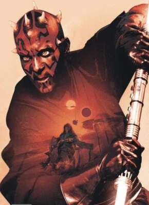 达斯·摩尔 SDCC 独家 Litho 16x24“最后我们将复仇”星球大战 — 第 1/2 张图片