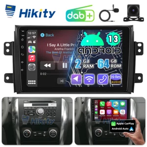 Radio DAB+ 2+64GB CarPlay Android13 para Suzuki SX4 Fiat Sedici 06-13 GPS Navi BT - Imagen 1 de 15