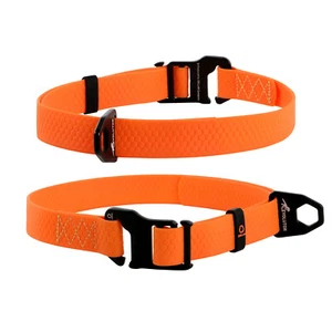 EVOLUTOR Collare Impermeabile Arancione Forte e Durevole per Cani 25-70cm (9,8-27,6 pollici - Foto 1 di 3