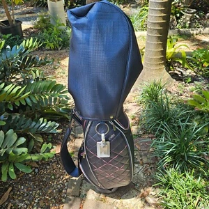 XX10 Golf Bag 5 Way 5 Pockets Carry Bag Womens W Shoulder Strap Rain Cap - Picture 1 of 8