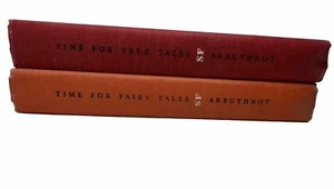 Vintage Time for Fairy Tales, Time For True Tales Compiled By May Hill Arbuthnot - Picture 1 of 6