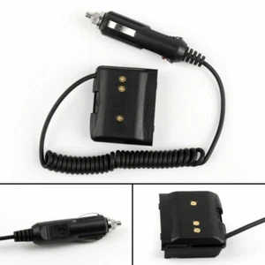 1x Car Charger Battery Eliminator Adapter For Yaesu VX-7R VX-6R VX-5R Radio E4 - Zdjęcie 1 z 6