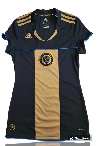 Philadelphia Union Adidas Climalite Women's Size Small Sleeveless Soccer Jersey Cover