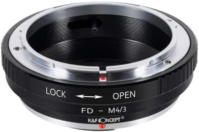 Lens Mount Adapter for Canon FD Lens to Micro Four Thirds M4/3 MTF Camera Body - Image 1 of 4